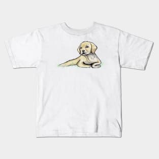 Labrador Retriever Puppy Kids T-Shirt